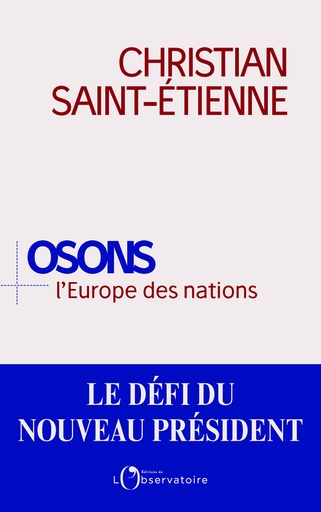 [9791032902738] Osons l’Europe des nations