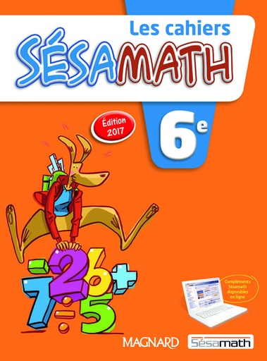 [9782210115781] Cahier Sésamath 6e - Livre de l'élève (2021)