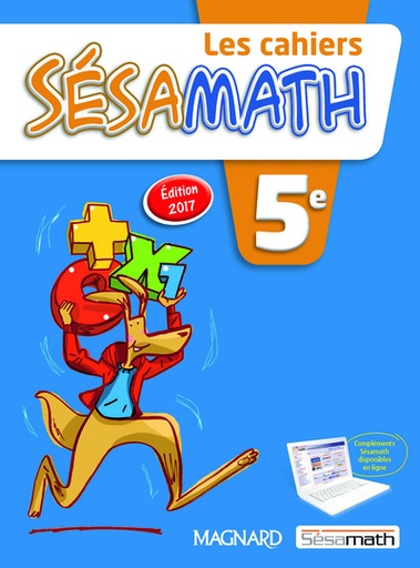 [9782210115798] Cahier Sésamath 5e - Livre de l'élève (2021)