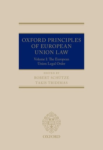 [9780199533770] Oxford Principles of European Union Law