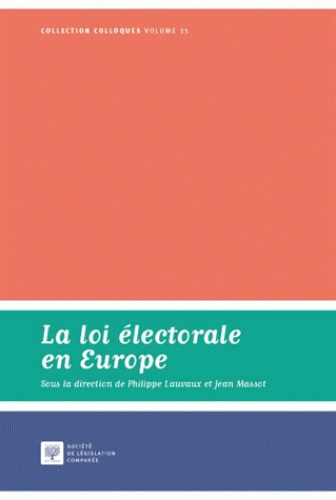 [9782365170772] La loi électorale en Europe