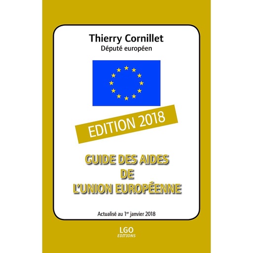 [9782369960553] Guide des aides de l'Union européenne - Guide des aides de l'Union Européenne 2018