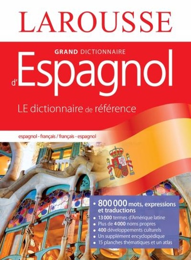 [9782035935144] Grand dictionnaire Français - Espagnol / Espagnol - Français
