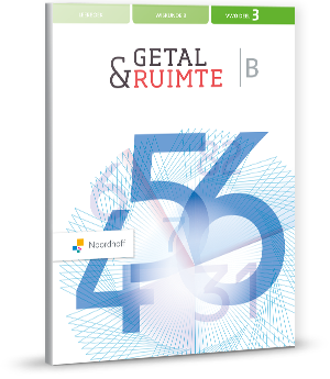 [9789001737085] Getal & Ruimte 12e ed Wiskunde B VWO Deel 3 leerboek B