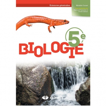 [9782804196714] Biologie 5e – Manuel - Sciences générales (2 pér./sem.)