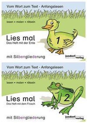 [9783939965947] Lies mal (mit Silbengliederung) - Hefte 1 und 2 (Paket)