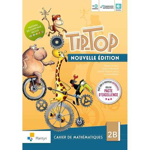 [9782801008812] Tip-Top 2B - Nouvelle édition Pacte (ed. 1 - 2022)