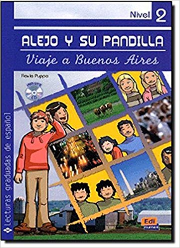 [9788498481723] Alejo y su pandilla Nivel 2 Viaje a Buenos Aires + CD