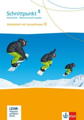 [9783127445558] Schnittpunkt Mathematik, Differenzierende Ausgabe ab 2017, 5. Schuljahr, Arbeitsheft, m. CD-ROM