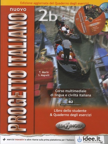 [9789607706836] Nuovo Progetto italiano 2b (Libro dello studente + Quaderno + esercizi interattivi + DVD +CD)