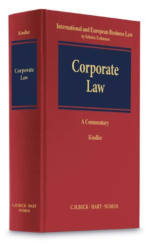 [9783406708718] Corporate Law - a Commentary