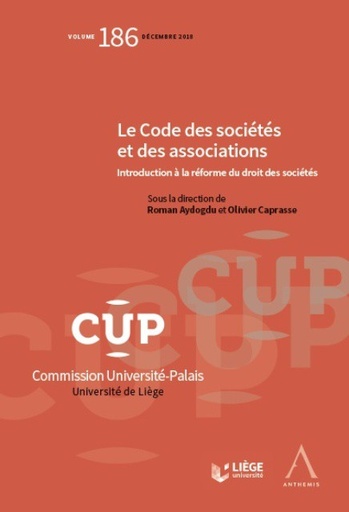 [9782807203778] Le code des sociétés et des associations - Introduction à la réforme du droit des sociétés