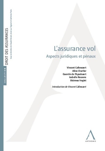 [9782807204119] L'assurance vol - Aspects juridiques et pénaux
