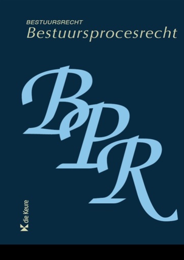 [9789048634095] Bestuursprocesrecht geannoteerd 2018-2019