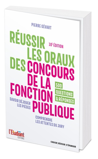 [9782817606576] Réussir les oraux des concours de la fonction publique