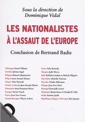 [9782354571658] Les nationalistes à l'assaut de l'Europe