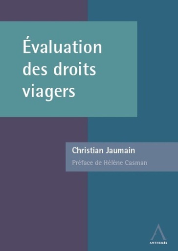 [9782807205635] Evaluation des droits viagers