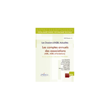 [9782930287799] Les comptes annuels des associations (ASBL, AISBL et fondations)