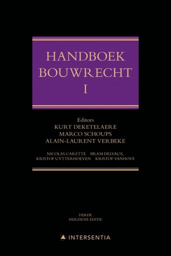[9789400009738] Handboek Bouwrecht - Derde editie