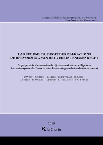 [9782874035555] La réforme du droit des obligations