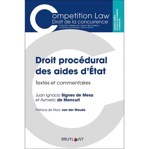 [9782802764816] Droit procédural des aides d'État - Textes et commentaires