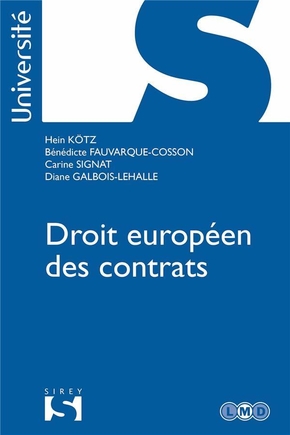 [9782247192366] Droit européen des contrats