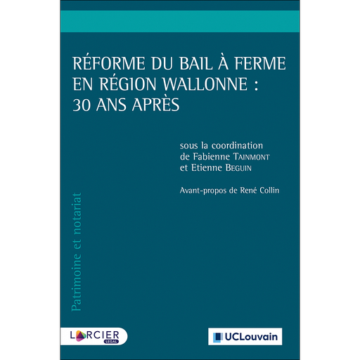 [9782807917057] La réforme du bail en Région wallonne