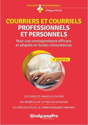 [9782759041299] Courriers et courriels professionnels et personnels - Plus de 100 modèles de lettres de correspondance