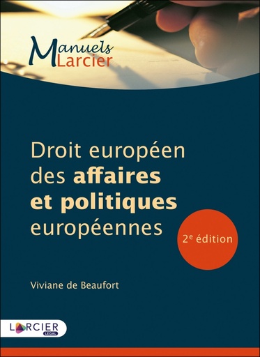 [9782807914759] Droit européen des affaires et politiques européennes - 2ème édition
