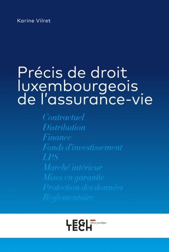 [9782919782215] Précis de droit lxembourgeois de l'assurance-vie