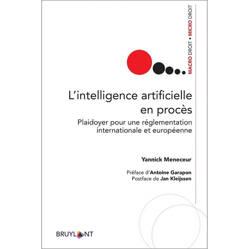 [9782802765882] L'intelligence artificielle en procès