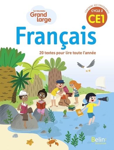 [9791035803933] Français Grand large CE1 - Manuel de l'élève