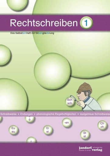 [9783960811091] Rechtschreiben 1 (mit Silbengliederung)
