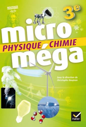 [9782401000070] Physique Chimie 3e Microméga - Avec Mon mémo Brevet