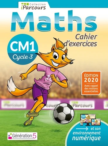 [9782362463402] Maths CM1 iParcours - Cahier d'exercices