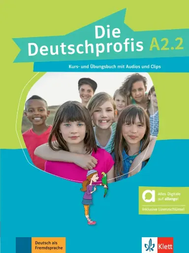 [9783126765541] Die Deutschprofis, .A2.2, Kurs- und Übungsbuch mit Audios und Clips online