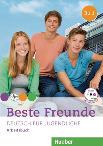 [9783192410536] Beste Freunde - Deutsch für Jugendliche, .B1/1+B1/2, Arbeitsbuch B1/1+B1/2 mit 2 Audio-CDs, 2 Bde.