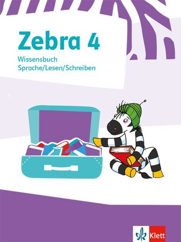[9783122709860] Zebra 4 Wissensbuch - Ausgabe ab 2018