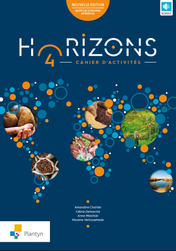 [9782801057308] Horizons 4 - Nouvelle édition - Cahier (+ Scoodle) (ed. 1 - 2020)