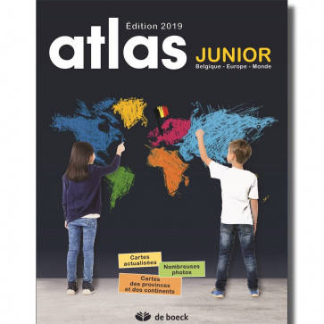 [9782804197322] Atlas junior - Belgique, Europe, monde