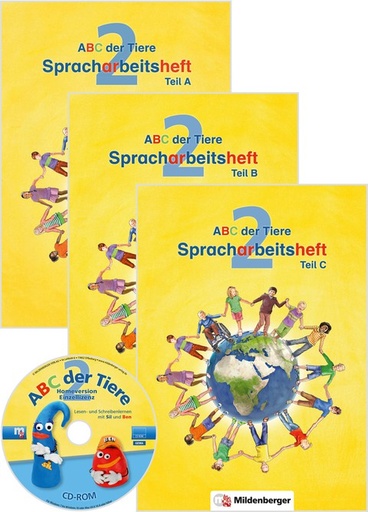 [9783619245918] ABC der Tiere 2 – Spracharbeitsheft · Neubearbeitung