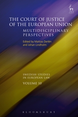 [9781509938278] Court of Justice of the European Unionmultidisciplinary Perspectives