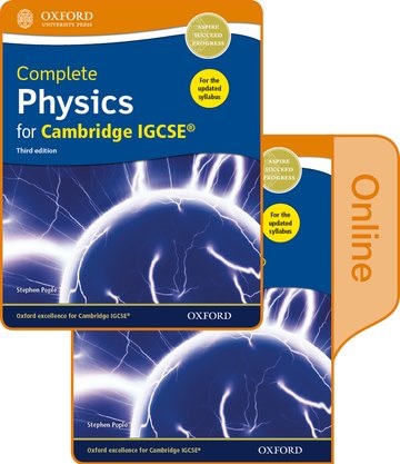[9780198417675] Complete Physics for Cambridge IGCSE® Print and Online Student Book Pack