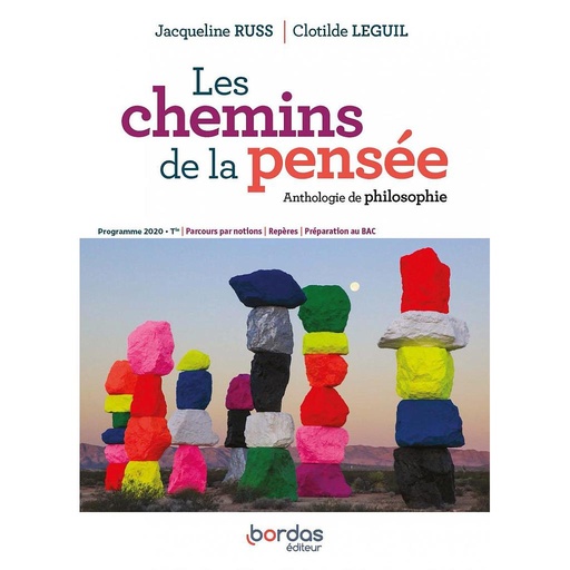 [9782047336311] Les Chemins de la pensée - Anthologie de Philosophie Terminales - Edition 2020
