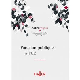 [9782247190065] Fonction publique de l'Union européenne