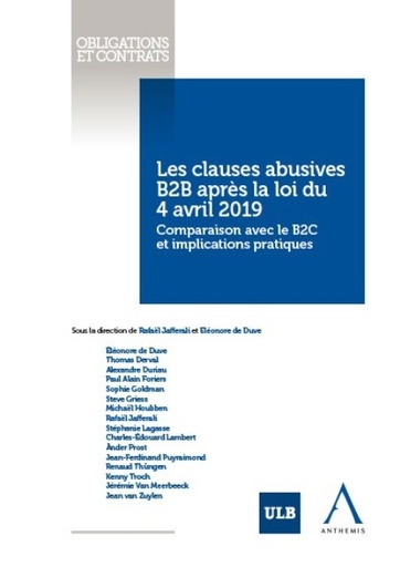 [9782807207134] Les clauses abusives B2B après la loi du 4 avril 2019