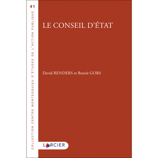 [9782807924581] Le Conseil d'État