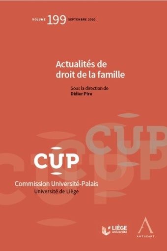 [9782807206625] Actualités de droit de la famille
