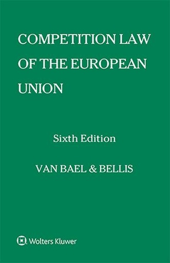 [9789041153982] Competition Law of the European Union - Sixth Edition