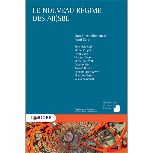 [9782807919990] Le nouveau régime des A(I)SBL